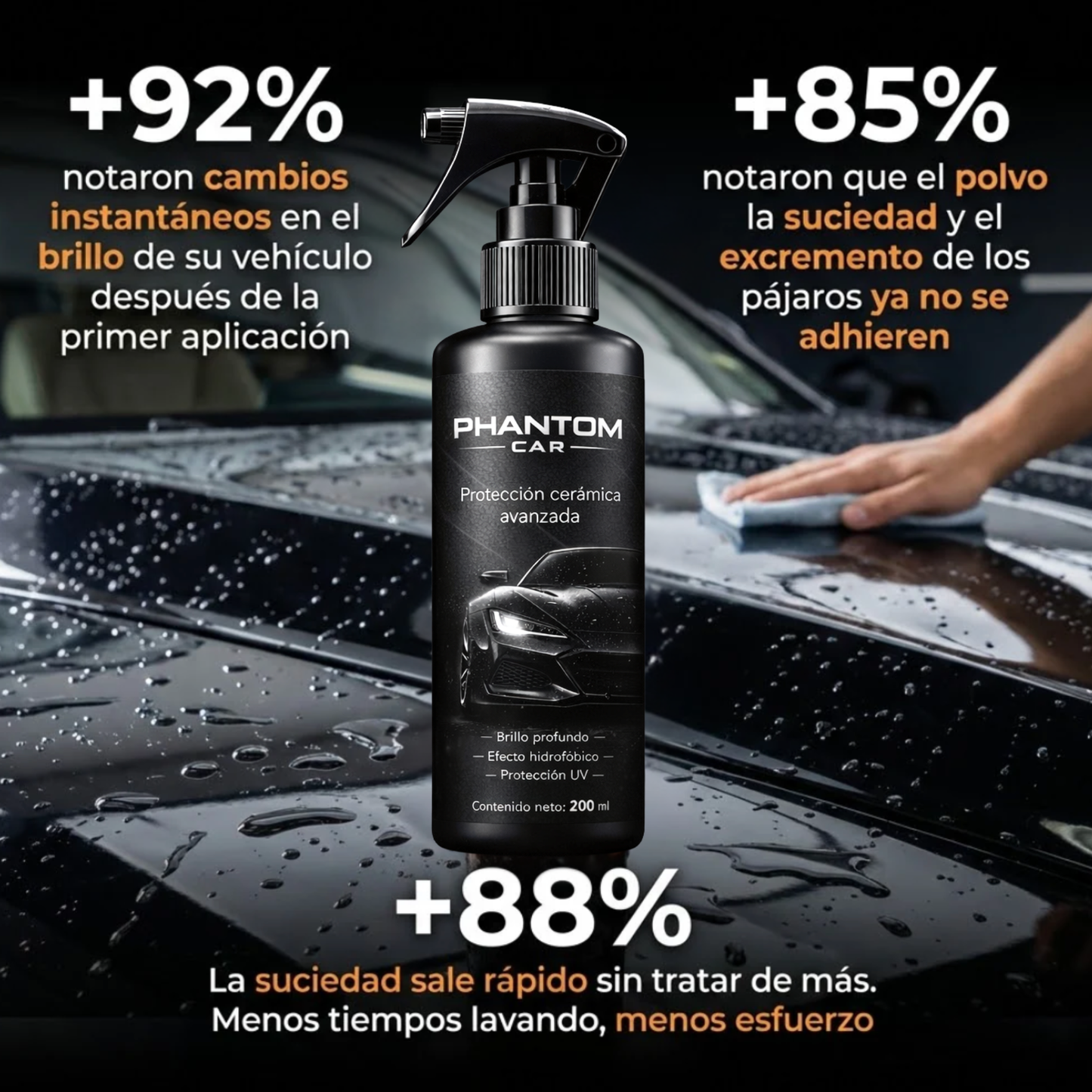 Protección Cerámica Avanzada | PHANTOM CAR