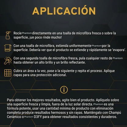 Protección Cerámica Avanzada | PHANTOM CAR
